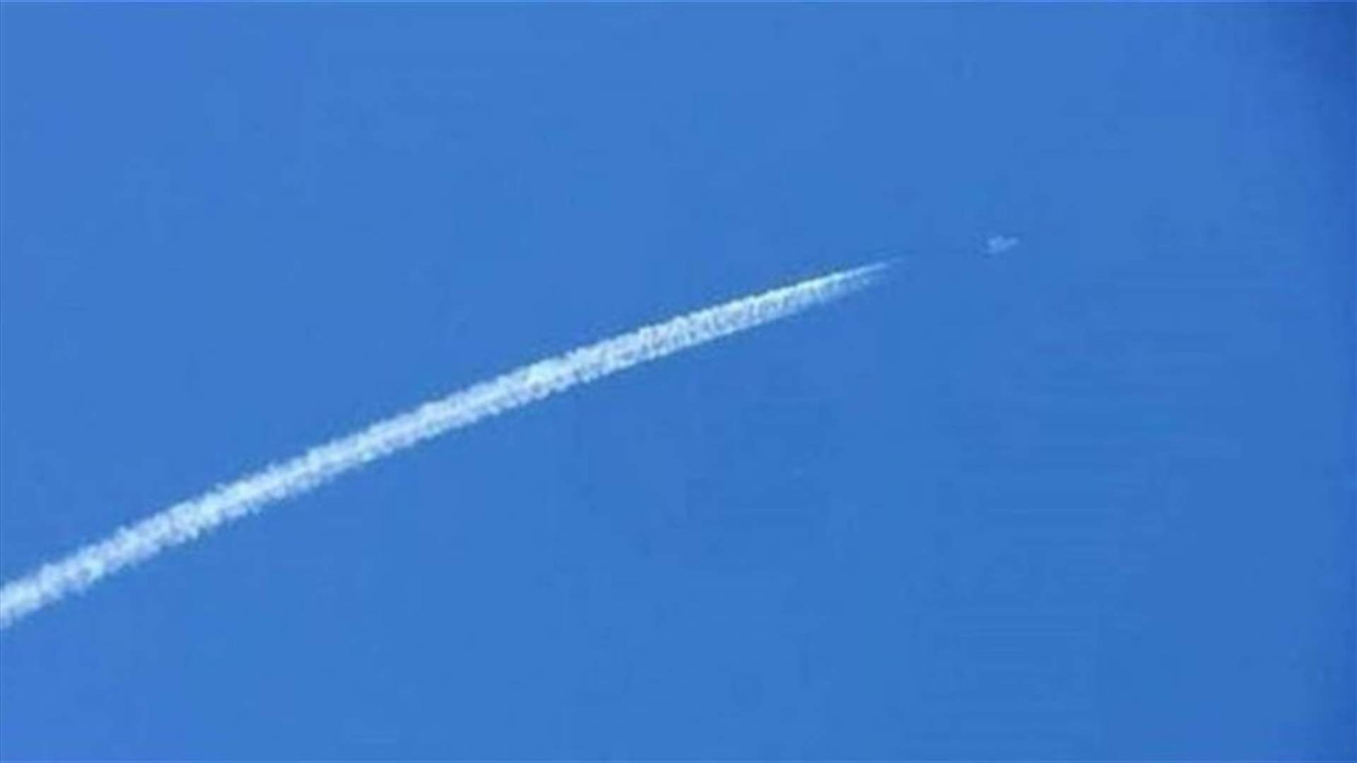 تحليق للطيران الاسرائيلي فوق مناطق عدة