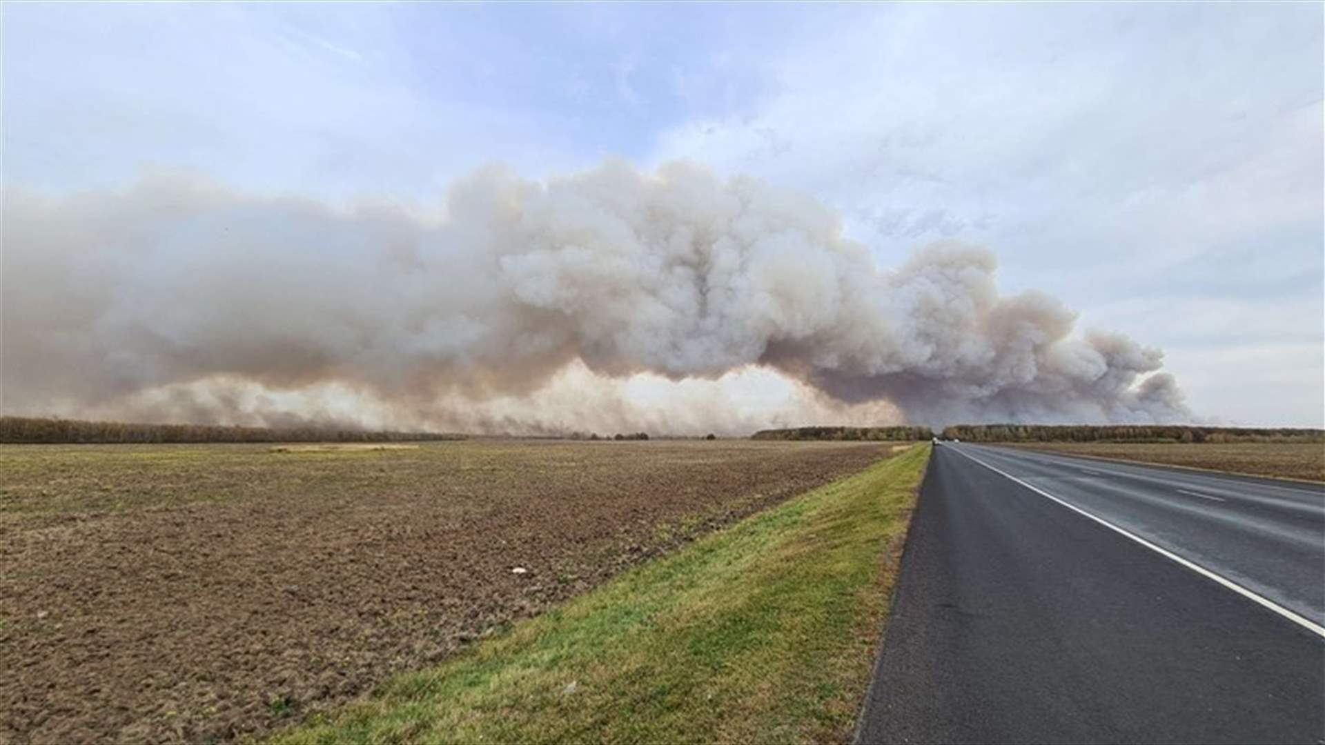 Russia evacuates villages as huge blaze breaks out at arms depot