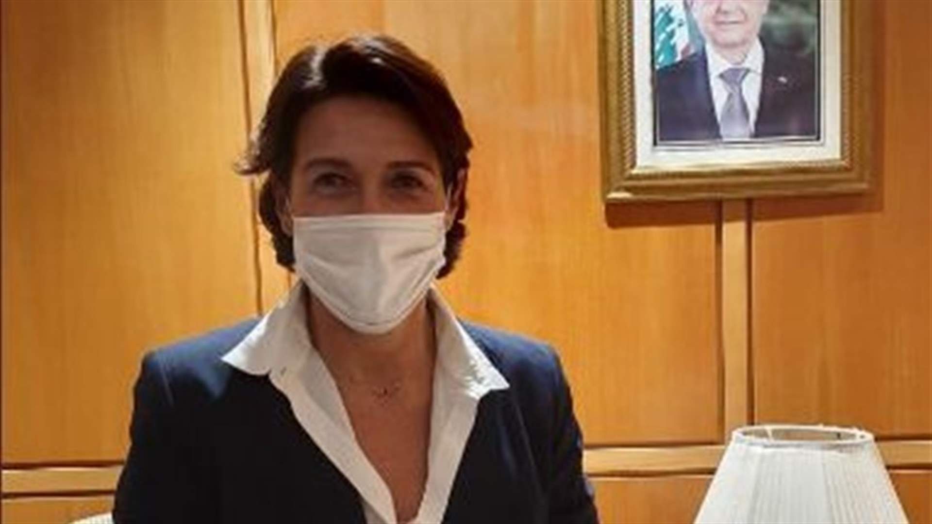أوّل تغريدة لسفيرة فرنسا الجديدة آنّ غريّو بعد وصولها الى بيروت...