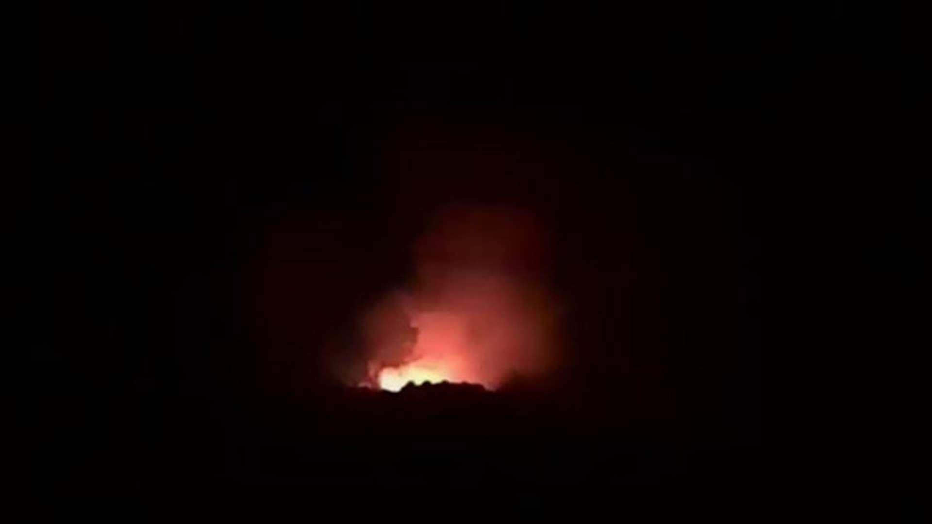 حريق كبير في جبل فغري في خراج دوما... ومناشدة لارسال طوافات (فيديو)
