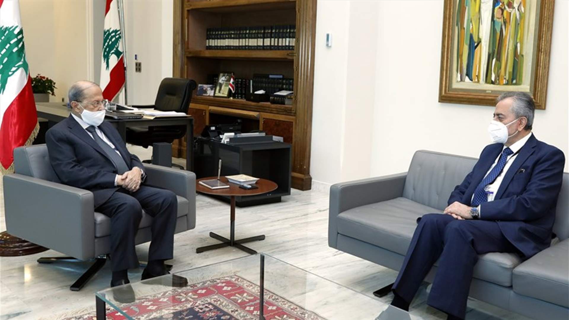 عون استقبل السفير السوري في لبنان... علي: تسهيلات سورية للمحاصيل اللبنانية لتعزيز الاقتصاد