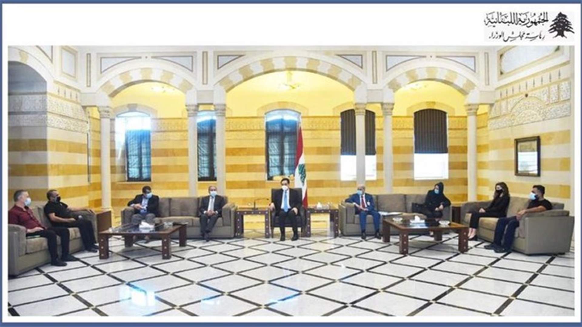 دياب وقّع مشروع قانون لإعطاء تعويضات ومعاشات تقاعد لذوي ضحايا انفجار المرفأ