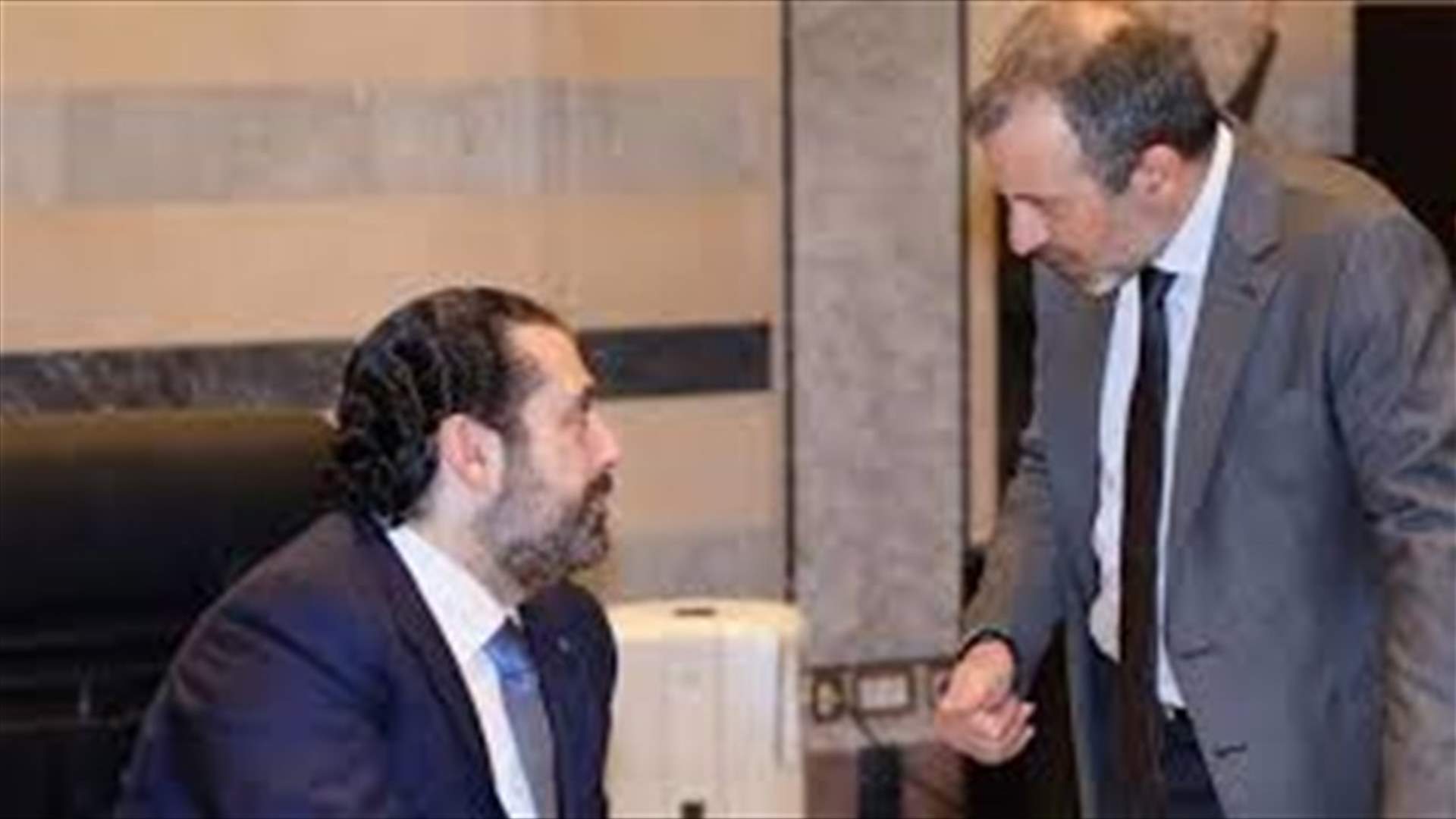 مساع فرنسية لاجراء اتصال بين باسيل والحريري هذا المساء