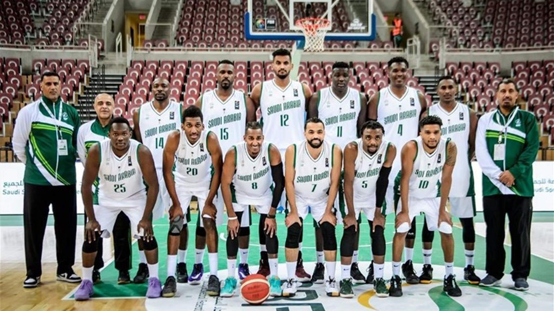 16 لاعباً في معسكر المنتخب السعودي إستعداداً للتصفيات الآسيوية في كرة السلة
