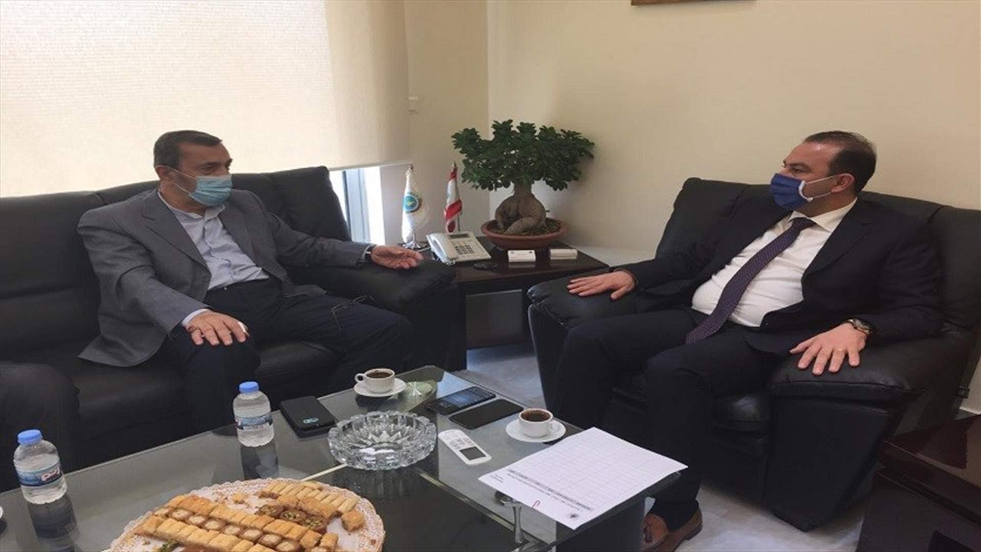 مرتضى استقبل حسن عزالدين: لتحقيق الأمن الغذائي وعدم هدم ما تبقى من اسس بقاء القطاع الزراعي
