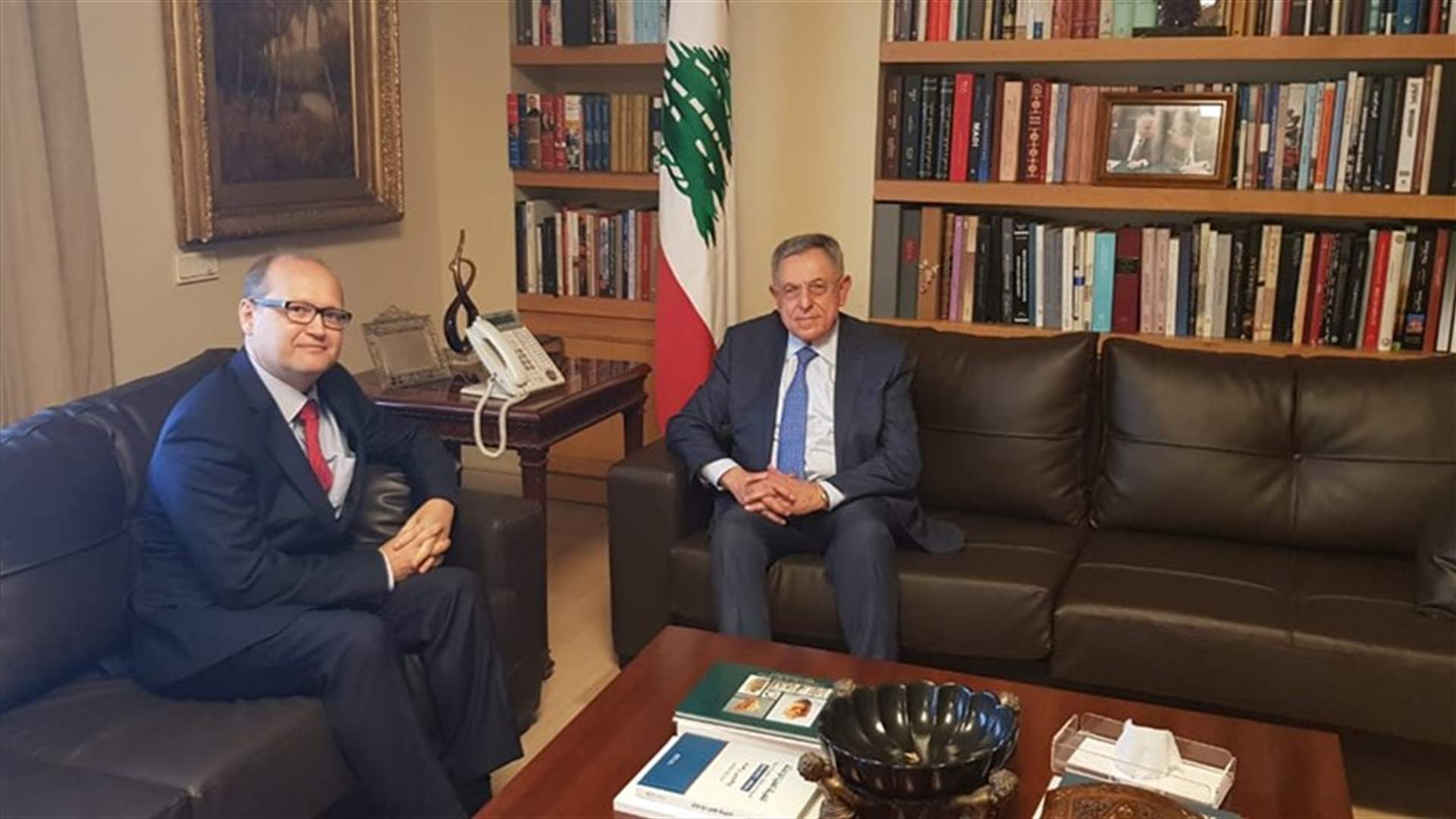 السنيورة التقى سفير النمسا الجديد وتم البحث في الاوضاع الراهنة