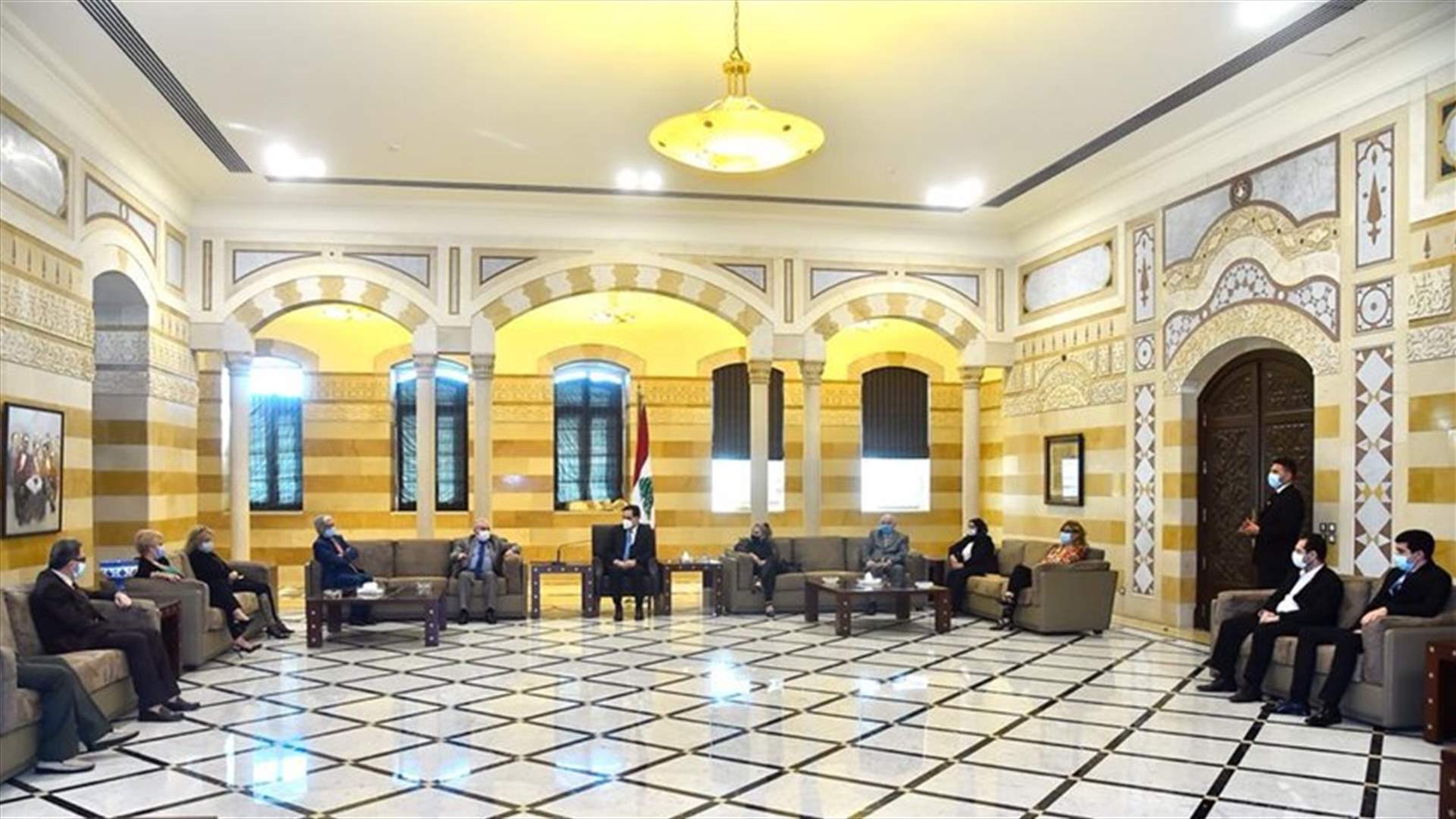 Diab welcomes Beirut Families Union