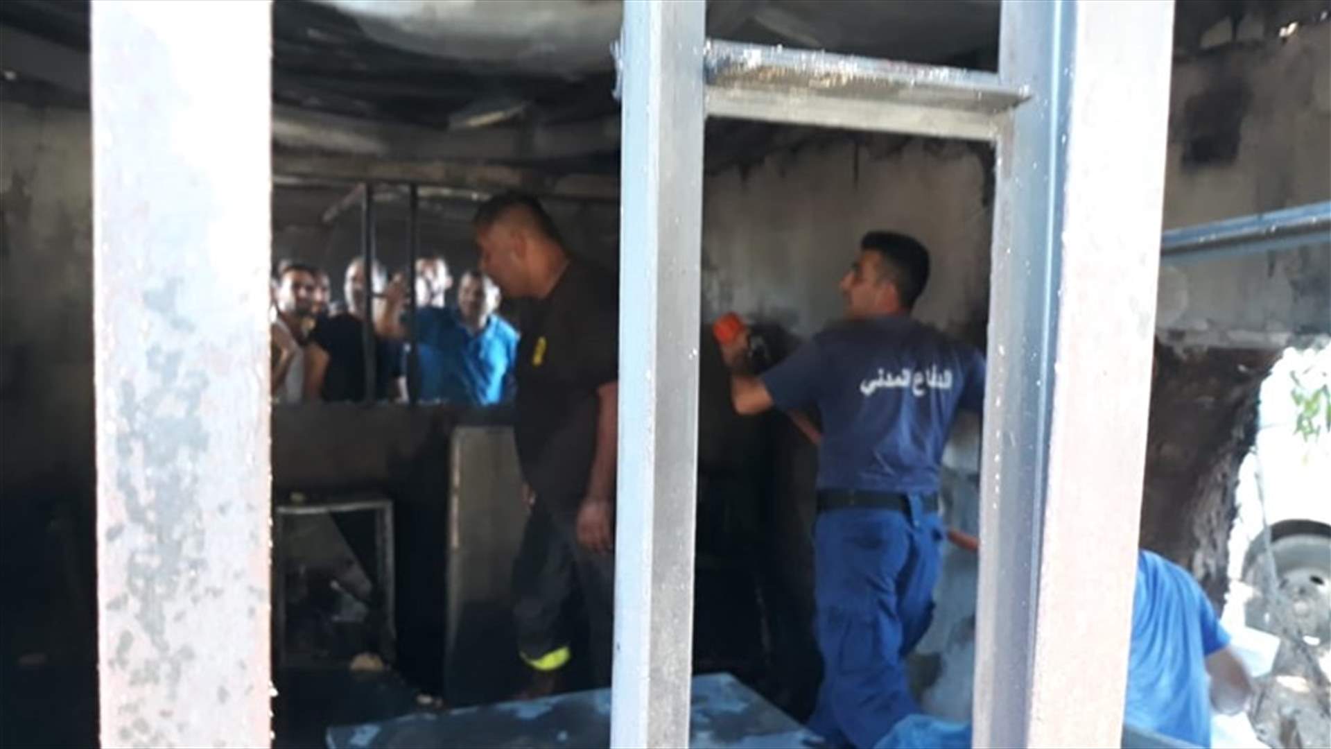 وفاة شاب بحريق في خراج بلدة قبة شمرا (صورة)