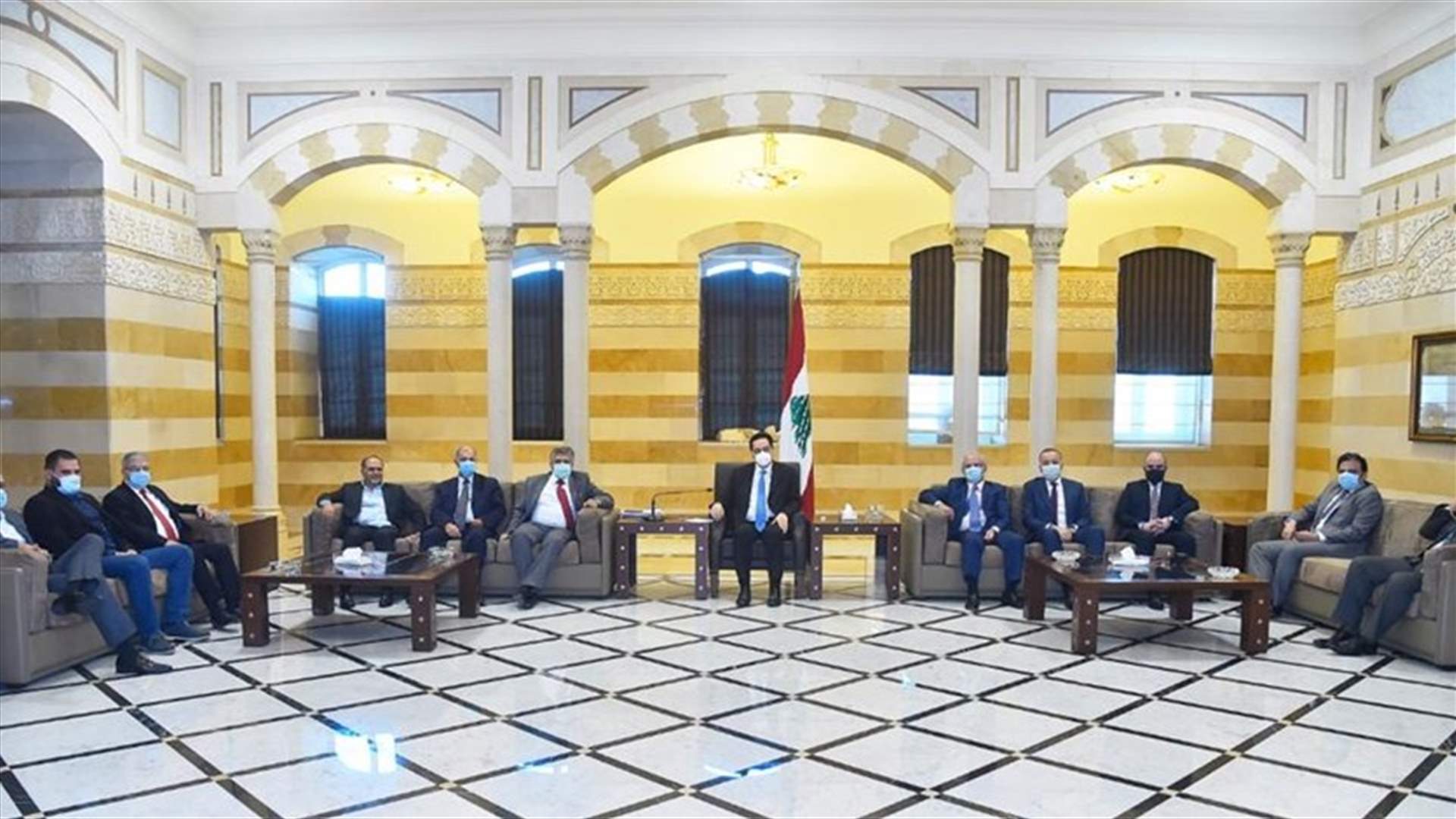 دياب ترأس اجتماعًا للجنة الرقابة التشاركية لمصانع الترابة العاملة في لبنان