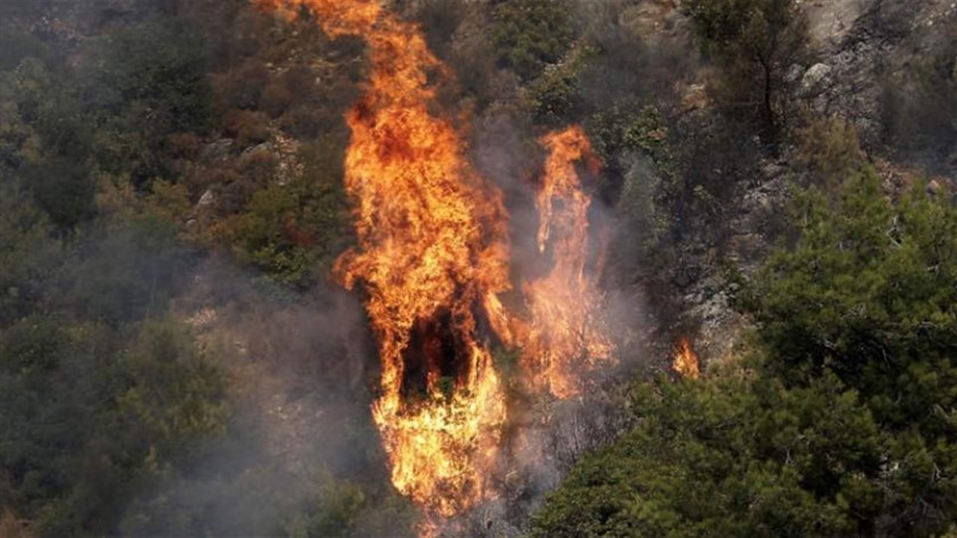 خطر الحرائق بحسب المناطق اللبنانية...