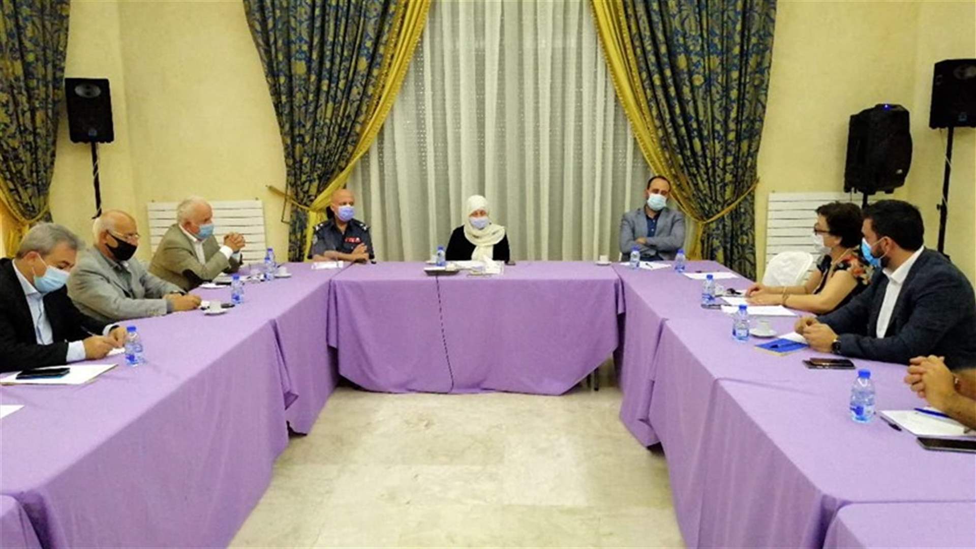 اجتماع بدعوة من بهية الحريري وقرار بإطلاق حملة لدعم مستشفى صيدا