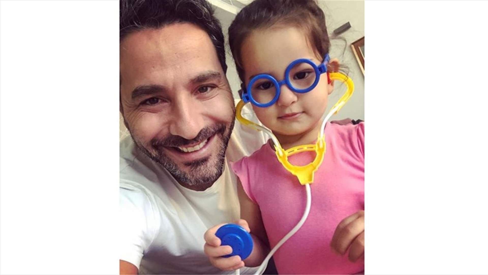 وسام بريدي يلتقط صوراً عفوية مع ابنته... وتعليق طريف على إنستغرام!
