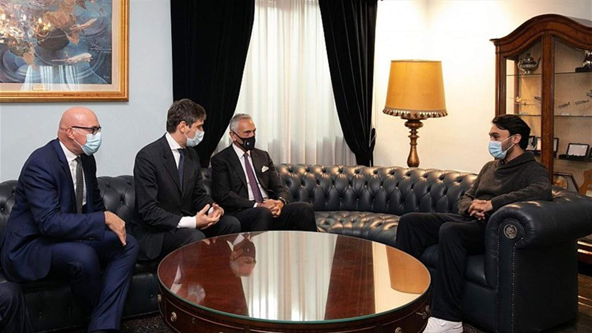 وزير الرياضة السعودي الأمير عبد العزيز بن تركي الفيصل في زيارة إلى روما