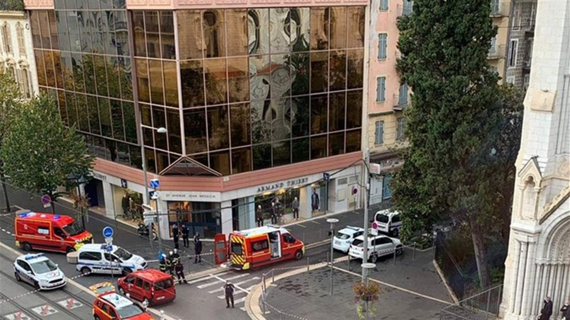 قتلى في هجوم طعن في مدينة نيس الفرنسية... (صور وفيديو)