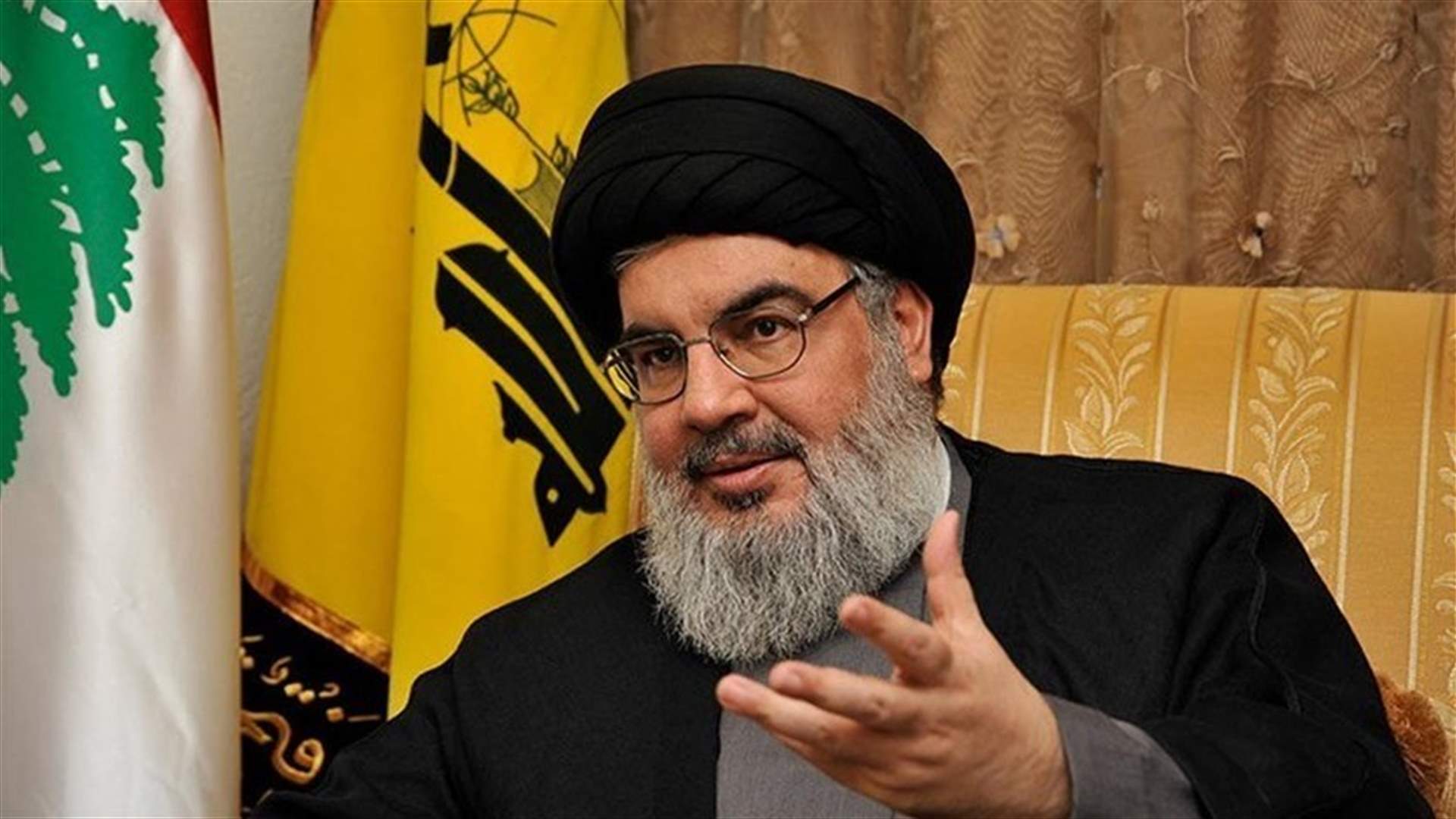 كلمة للسيد حسن نصرالله مساء الجمعة
