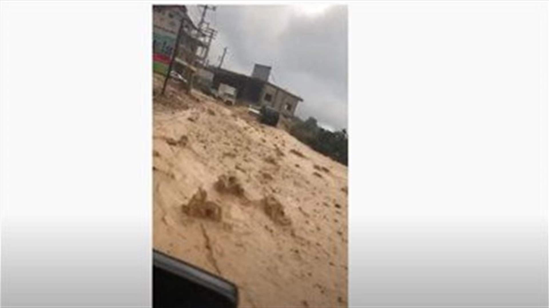 Heavy rains cause floods in Akkar-[VIDEO]