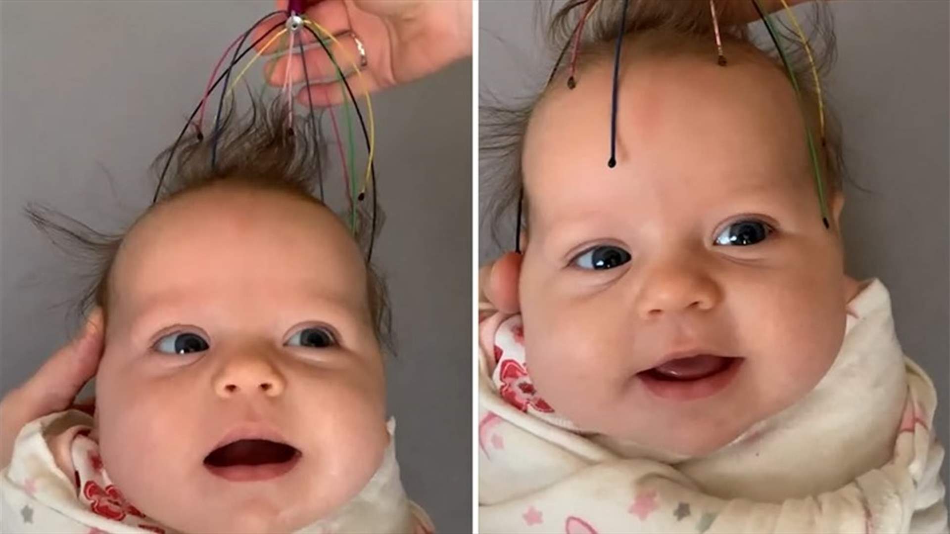 رضيعة تصبح نجمة على تيك توك... فيديو تدليك رأسها يحصد ملايين المشاهدات!