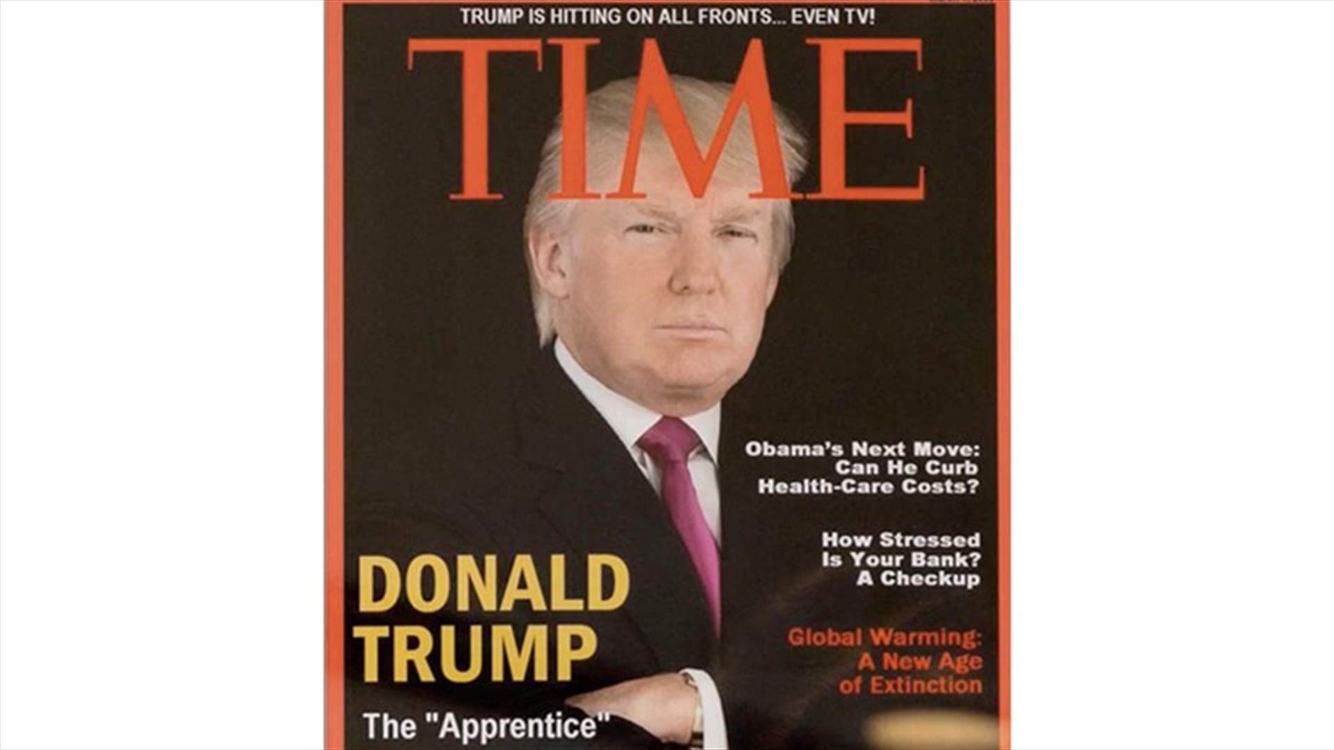 للمرة الأولى منذ 100 عام... مجلة TIME تغيّر شعارها (صورة)