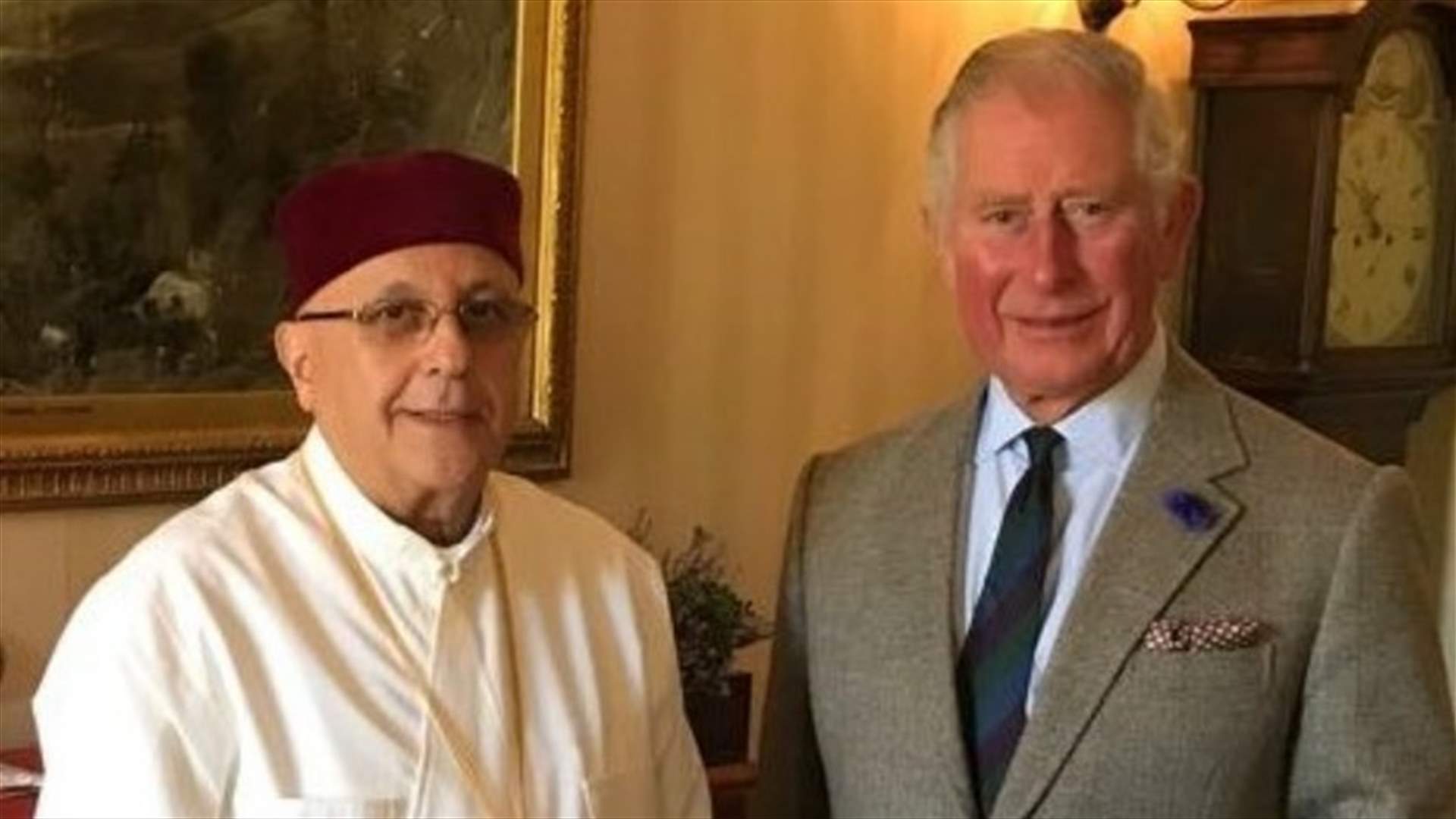رسالة من الامير تشارلز الى المطران درويش أعلنت تضامنه مع الشعب اللبناني وتقديمه تبرعا