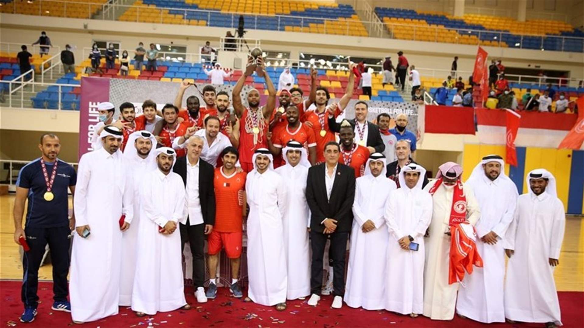 العربي بطلاً لكأس الأمير لكرة السلة للمرة الثانية