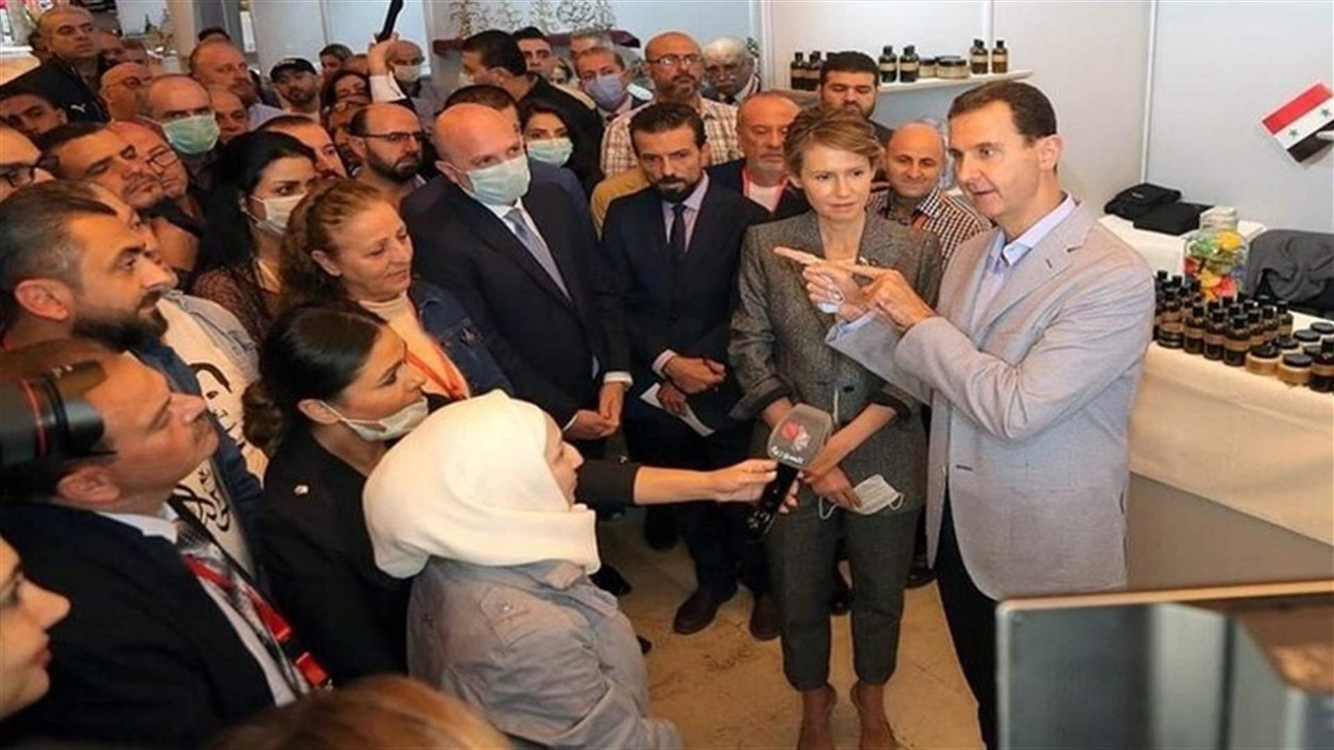 Syria&#39;s Assad says billions locked in troubled Lebanese banks behind economic crisis