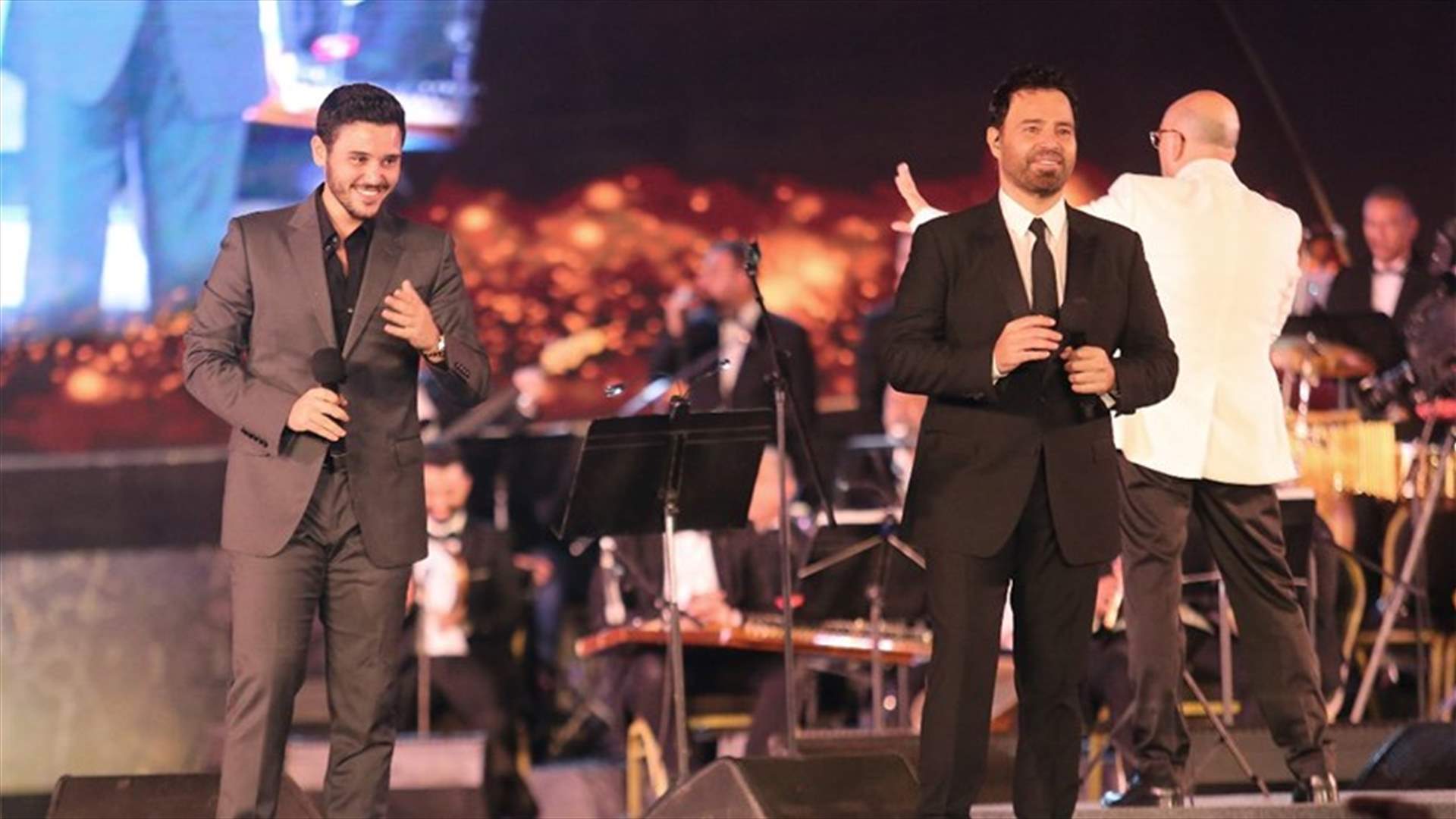 عاصي الحلاني يفتتح مهرجان الموسيقى العربية في دار الأوبرا المصرية... وإطلالة مميزة للوليد (فيديو)