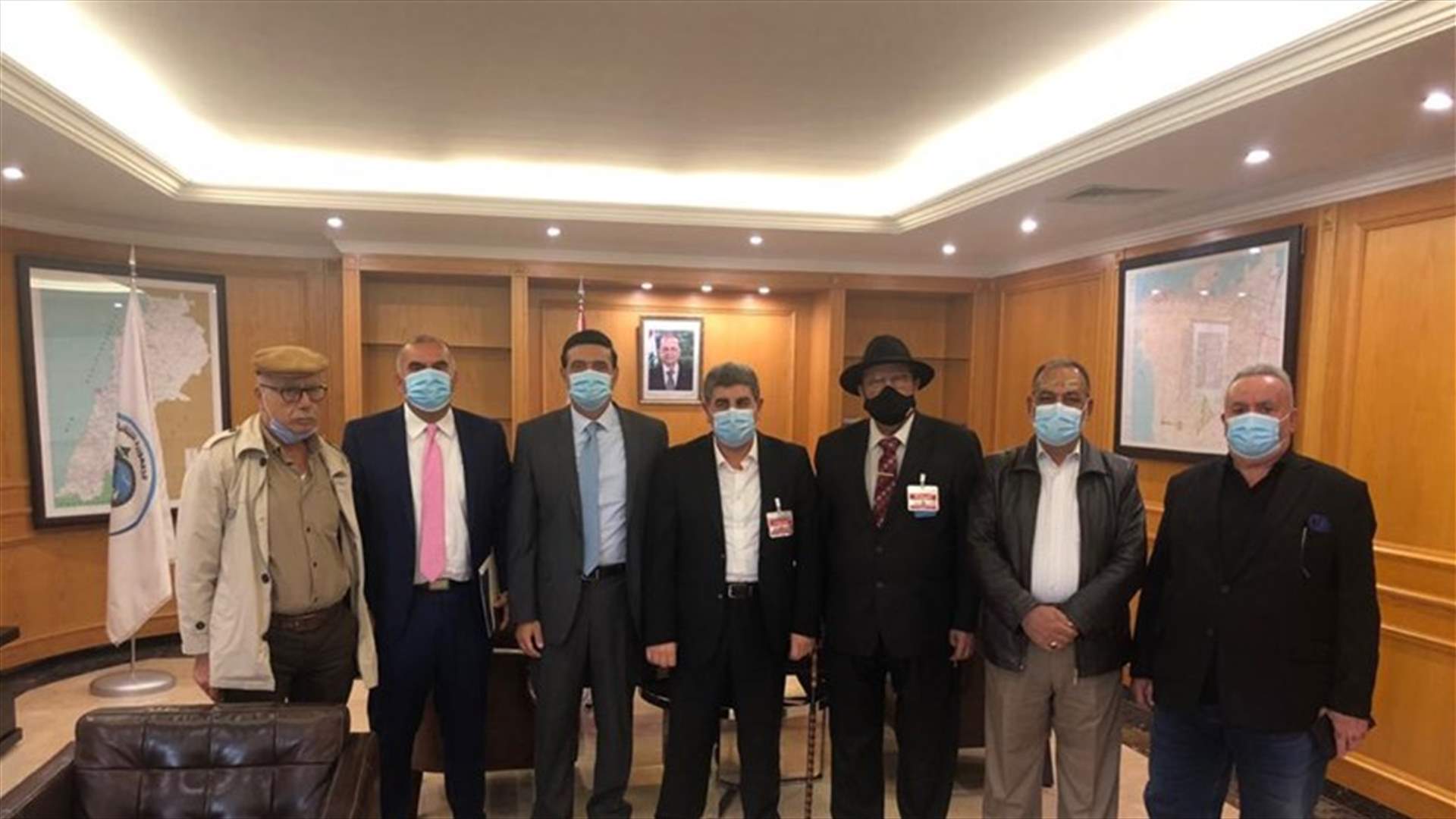 نجار عقد اجتماعًا مع وفد اتحادات النقل طرح خلاله تجديد رخص النقل بدل وقفها