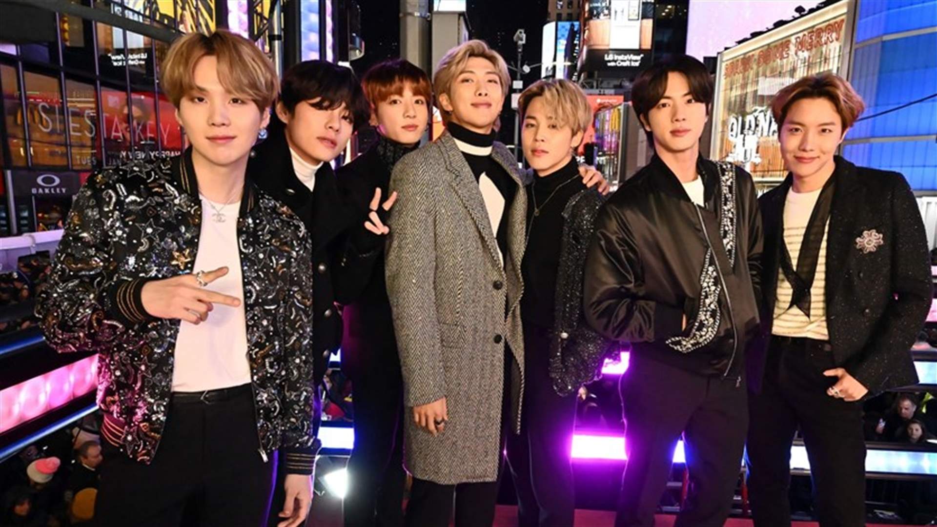 فرقة البوب الكورية BTS تفرض نفسها على حفل MTV للموسيقى الأوروبية وتحصد أربع جوائز