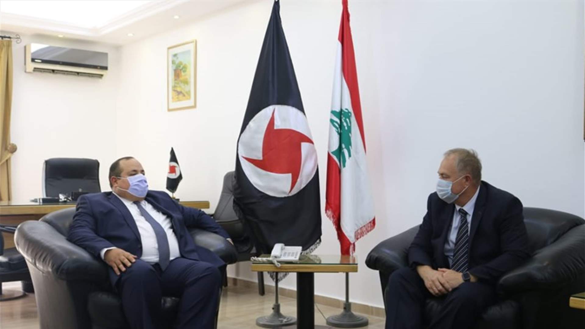 رئيس الحزب السّوريِّ القوميّ الإجتماعيّ التقى سفير روسيا الإتحاديّة في بيروت... وهذا ما اتفقا عليه