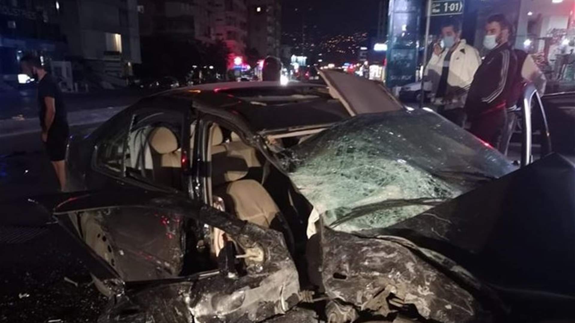 قتيل بحادث مروع عند تقاطع الاتحاد الجديدة (صوَر)
