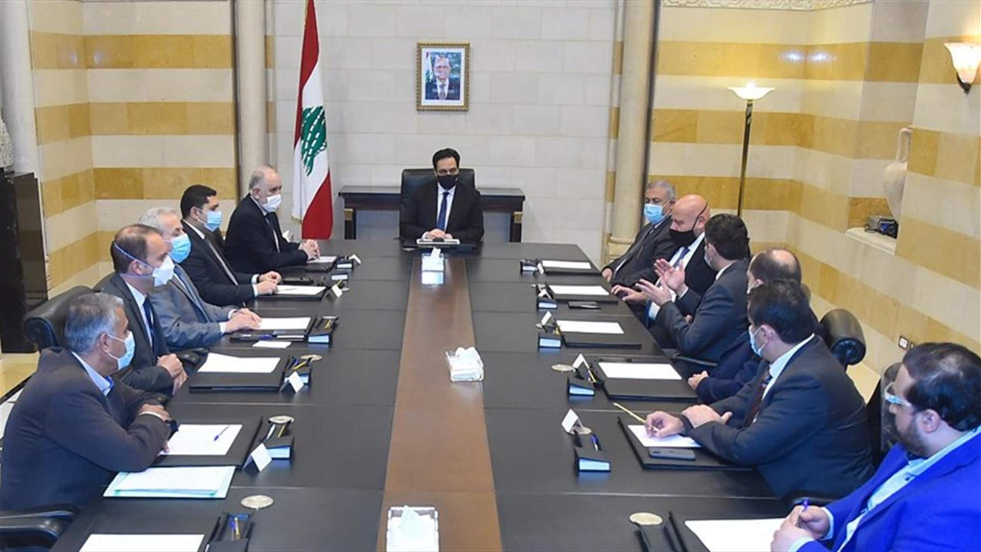 دياب بحث في الإجراءات المتخذة بموجب قرار الإقفال والوقاية