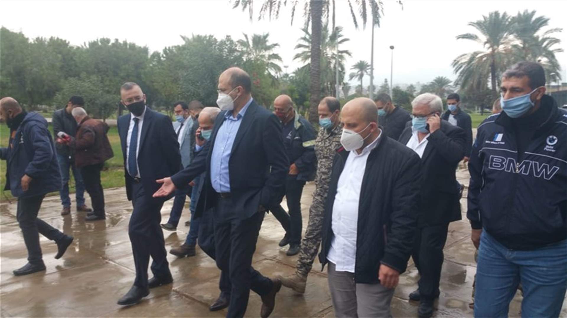 حسن تفقد معرض رشيد كرامي لاختيار موقع للمستشفى الميداني: للالتزام بالاجراءات لنحقق الأمن الصحي المنشود