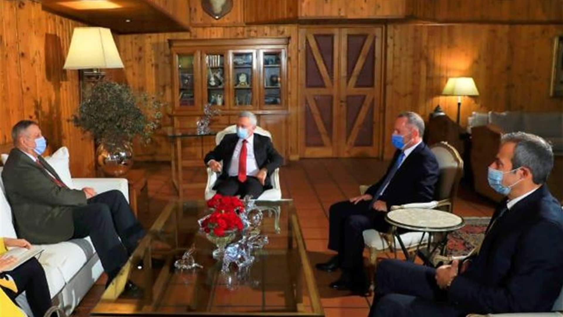 فرنجية استقبل يان كوبيش وعرض معه موضوع تشكيل الحكومة