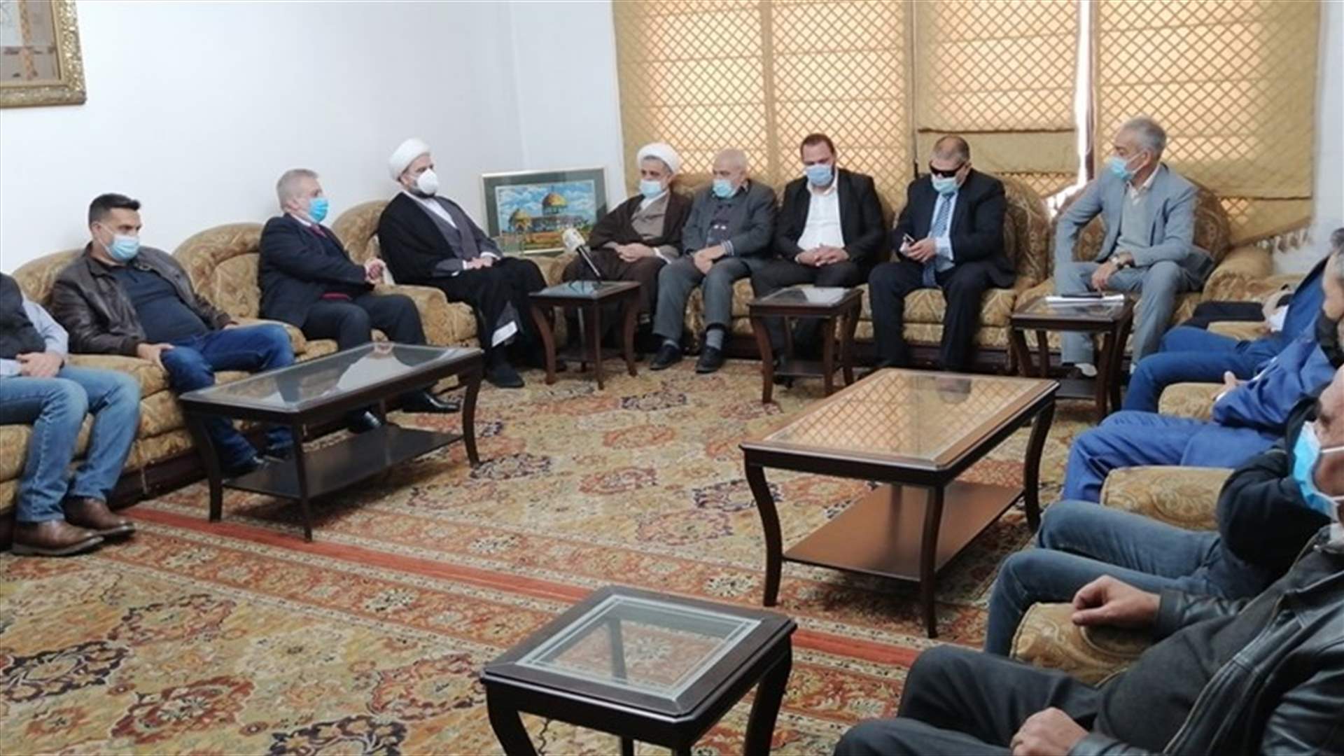 المفتي قبلان استقبل فعاليات ووجهاء من بعلبك الهرمل راجعوه بمطالب المنطقة
