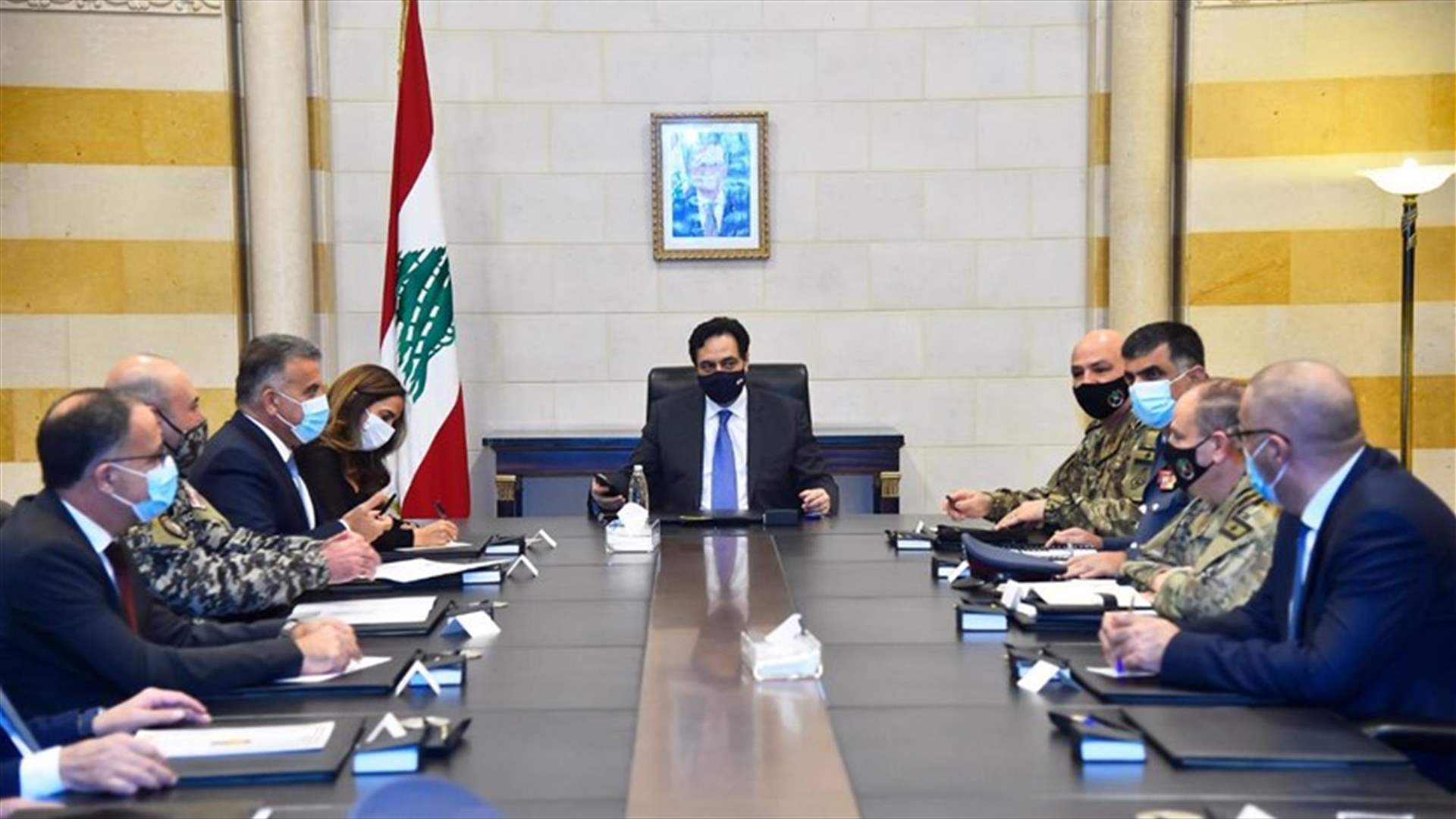 اجتماع لتقييم الإجراءات والتدابير التي اتخذت بموجب قرار الإقفال
