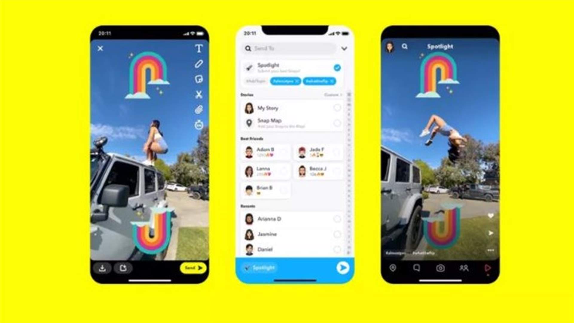 سناب شات" تنافس "تيك توك" بميزة جديدة تسمح بكسب الأموال