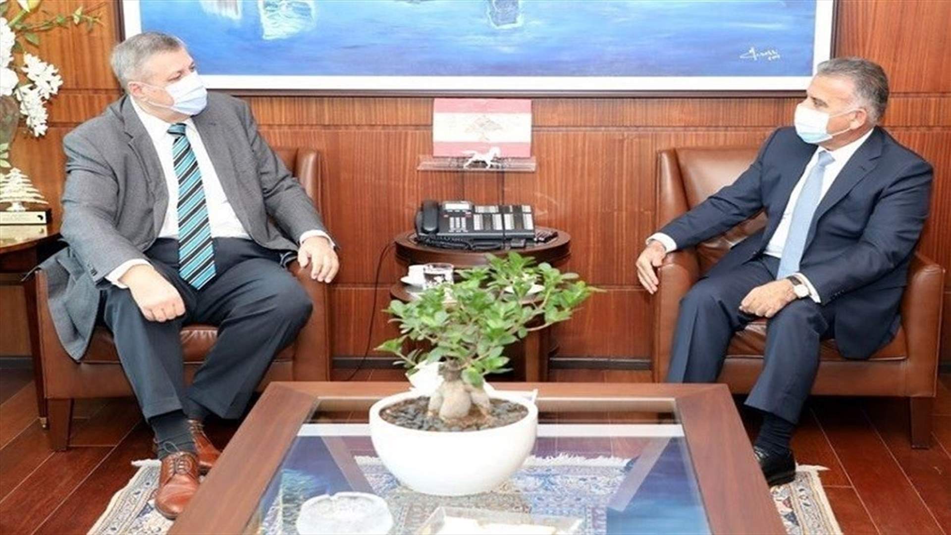 General Security head Ibrahim meets with UN Kubis