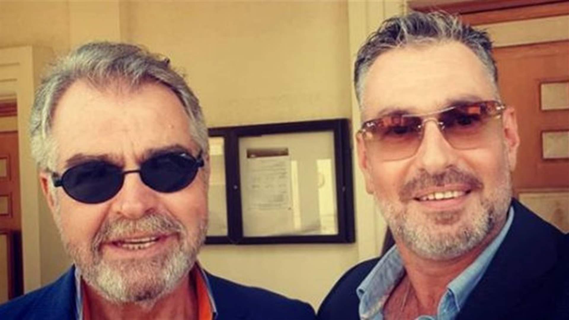 يورغو شلهوب يعايد والده جورج شلهوب بصورة من طفولته: &quot;يا جبل ما يهزك ريح&quot;