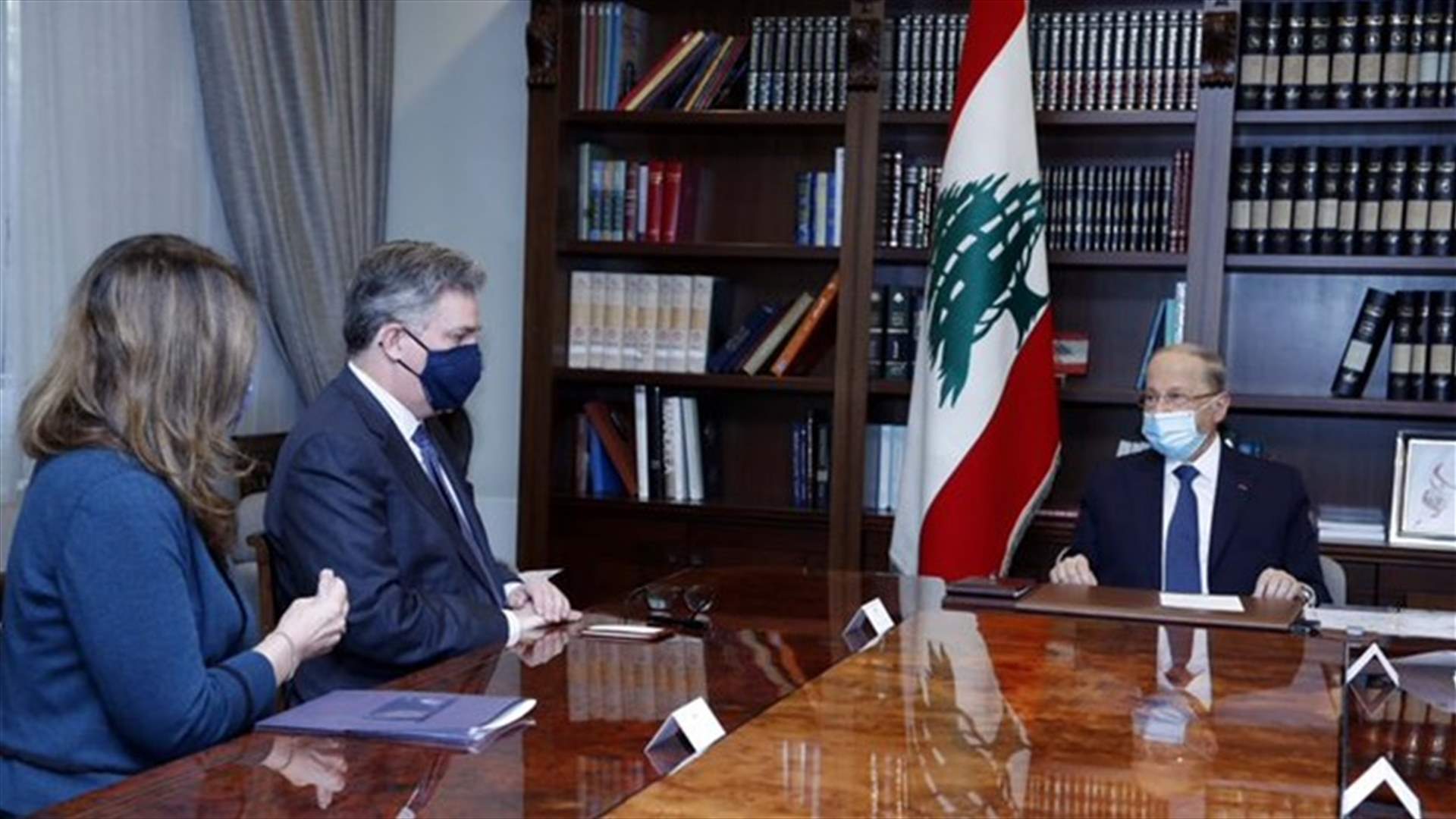 الرئيس عون: لبنان يريد نجاح مفاوضات الترسيم تعزيزاً للاستقرار في الجنوب