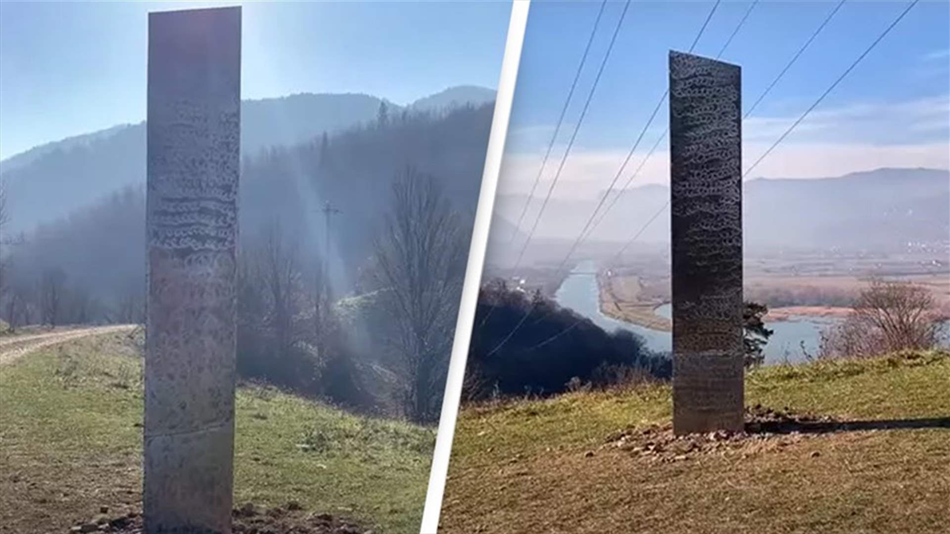 اللغز يزداد غموضاً... ظهور مجسّم معدني آخر في رومانيا (صور)