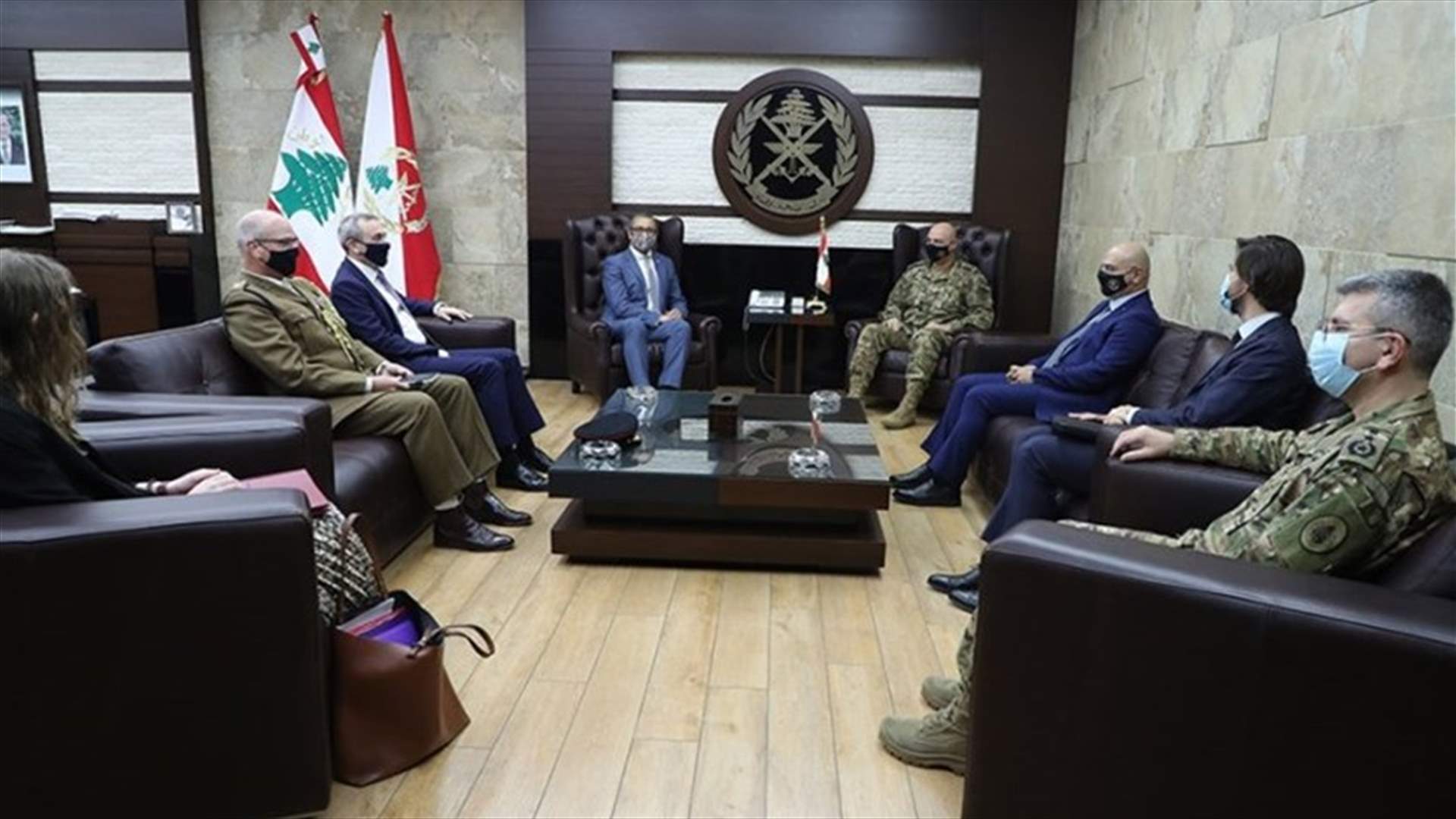 كليفيرلي زار قائد الجيش وبحثا في شؤون لبنان والمنطقة