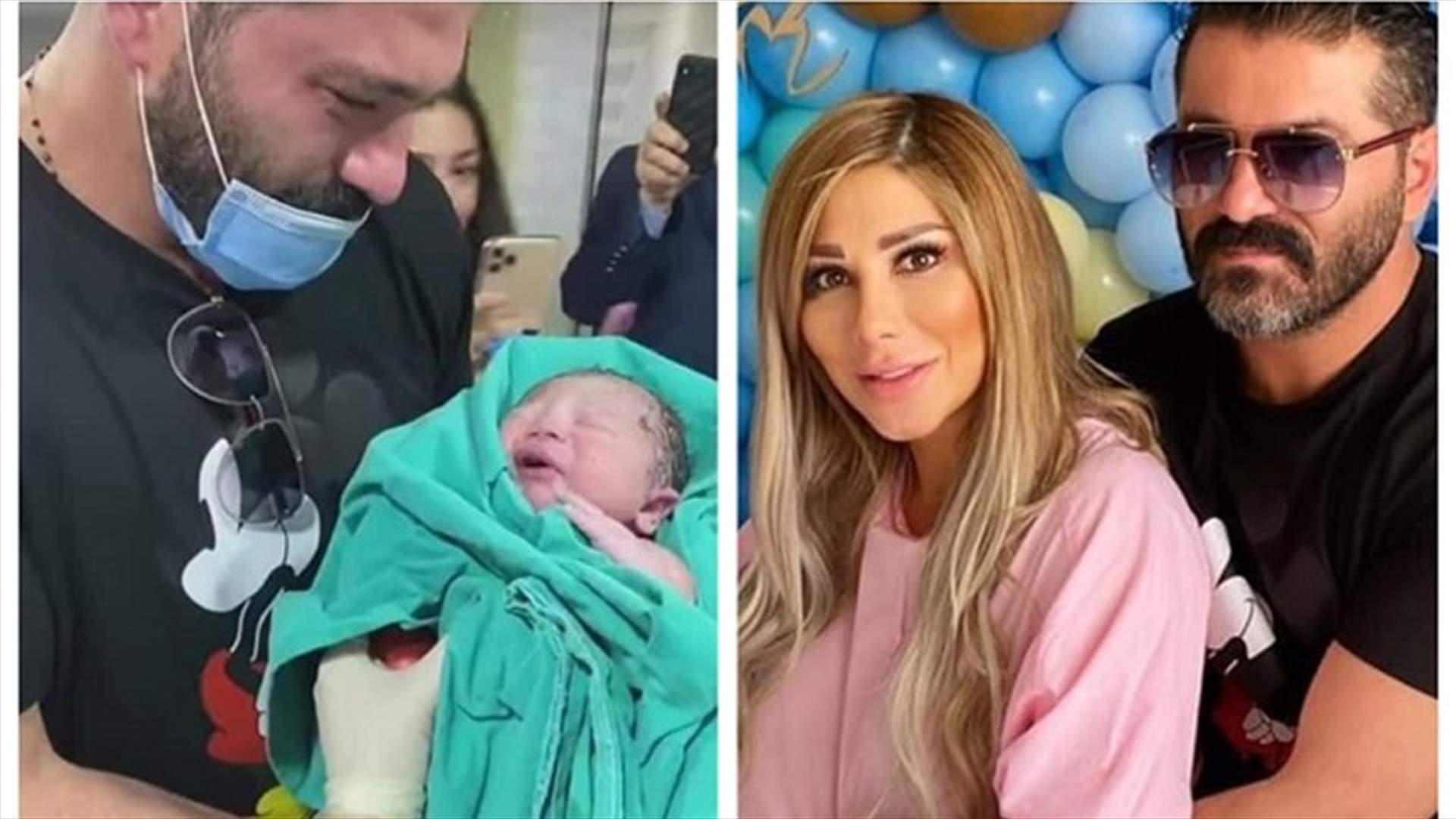 يزن السيد يستقبل مولوده الجديد بالدموع... ولمى الرهونجي تتلقى التهاني