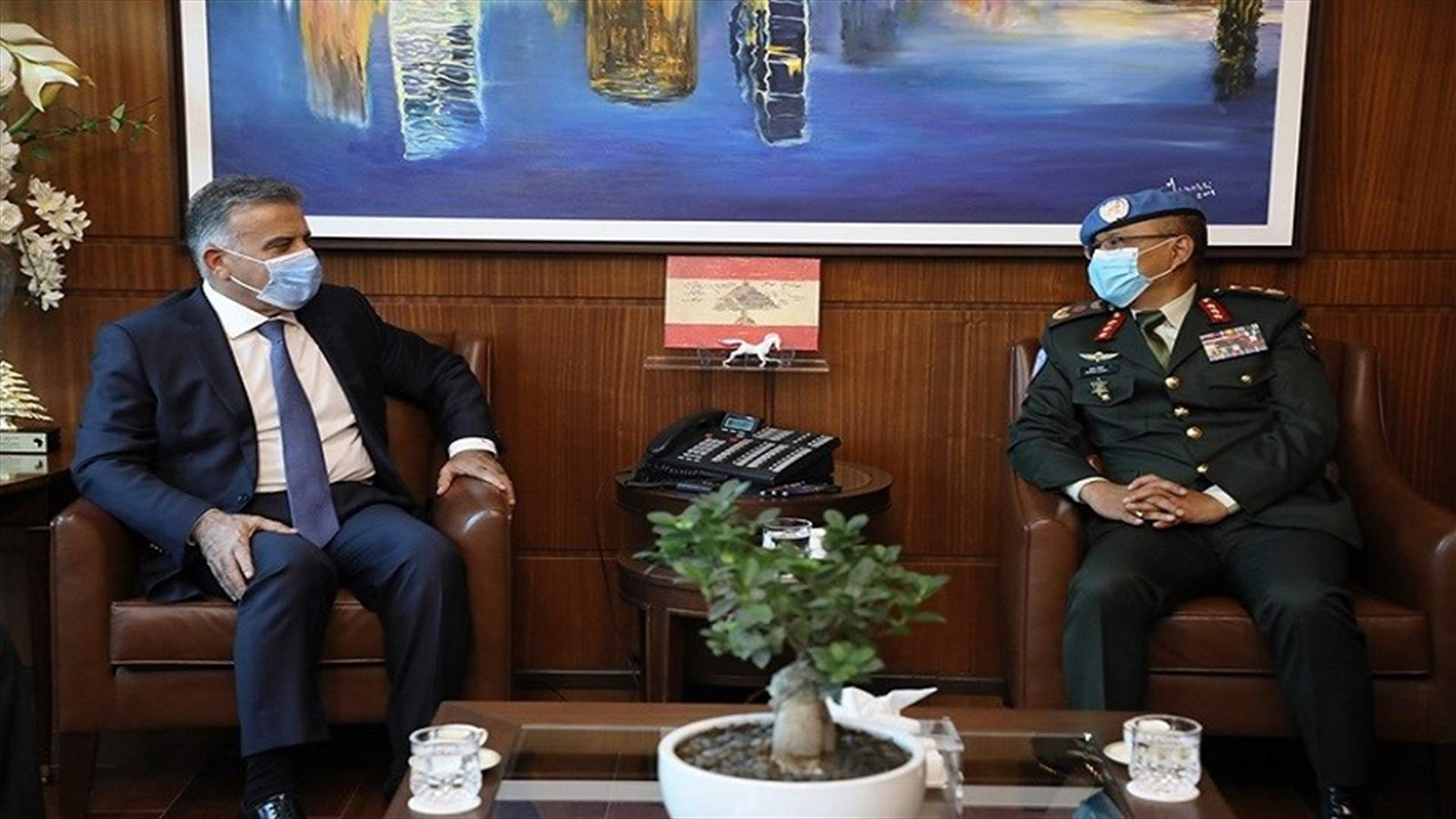 اللواء ابراهيم التقى القائد الجديد لقوات فض الإشتباك في الجولان المحتل