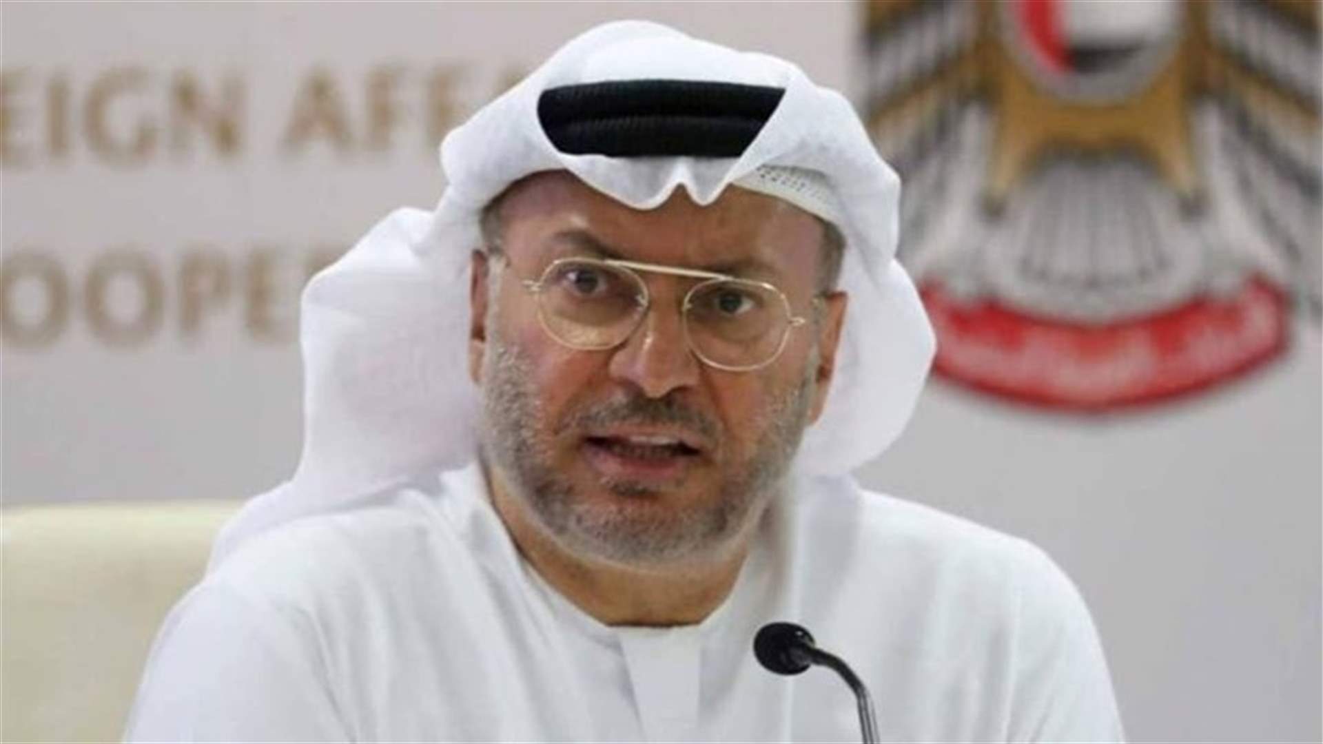 قرقاش على تويتر: الإمارات تثمن جهود تعزيز التضامن بمنطقة الخليج