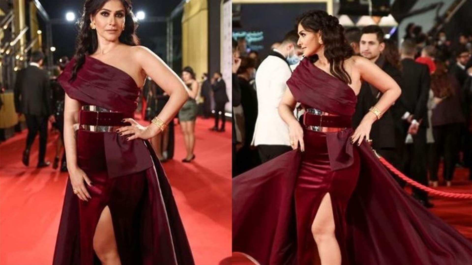 ممثلة مصرية إستنسخت تصميم فستان إيلي صعب... الجمهور يتّهمها بالسرقة