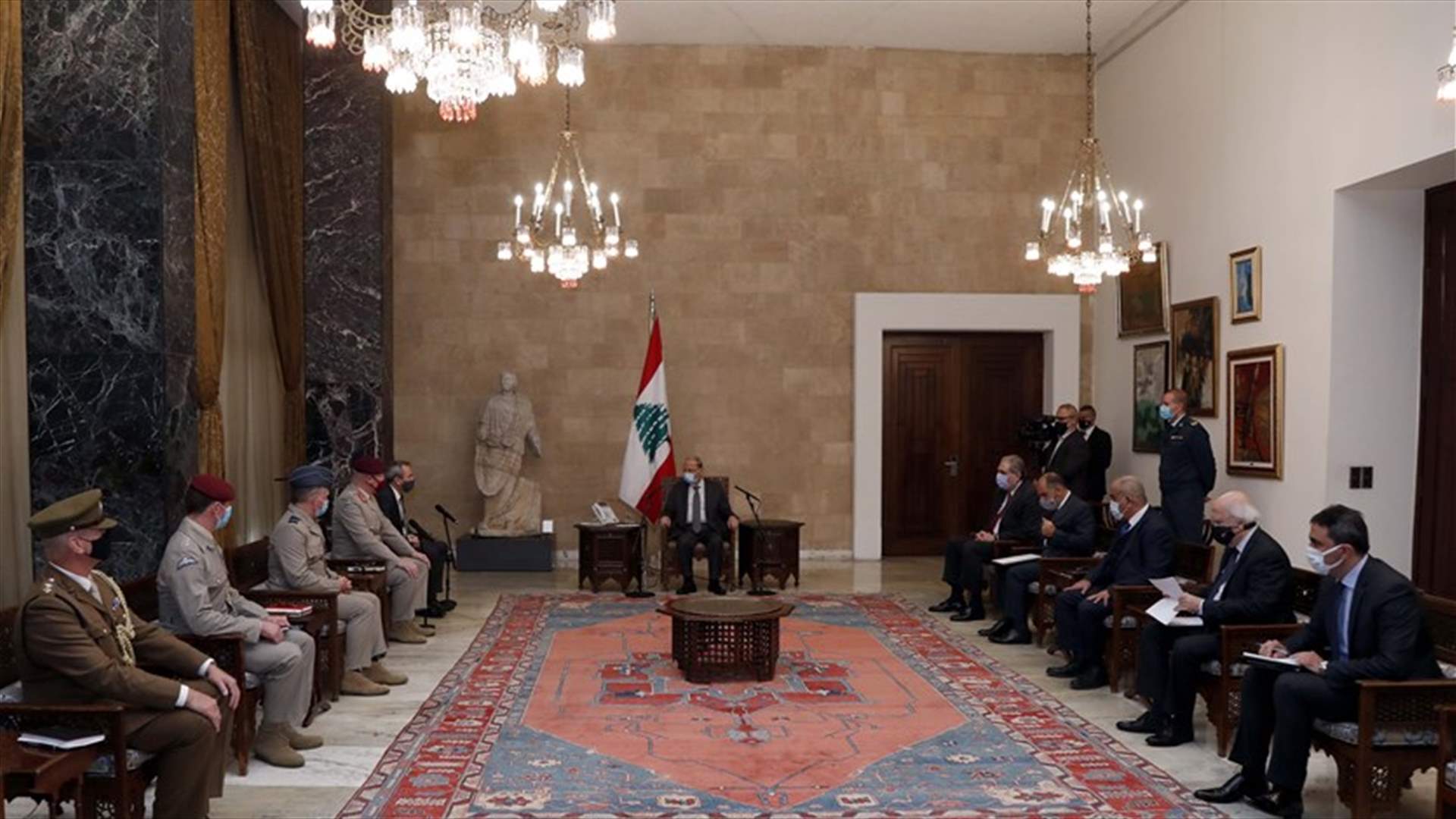 الرئيس عون خلال لقائه رامبلينغ​: معركتي من اجل الإصلاح مستمرة
