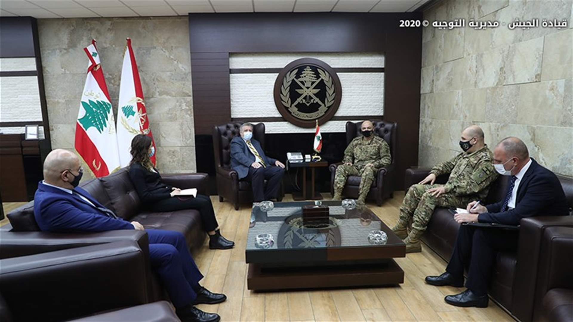 قائد الجيش عرض الاوضاع مع كوبيتش واستقبل لوريمير ورامبلينغ