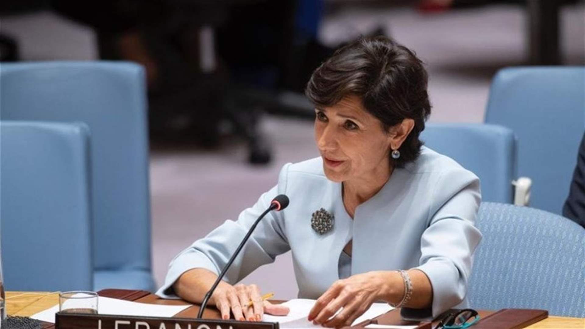 ‏الممثلة الدائمة للبنان لدى الأمم المتحدة تفوز بانتخابات لجنة بناء السلام