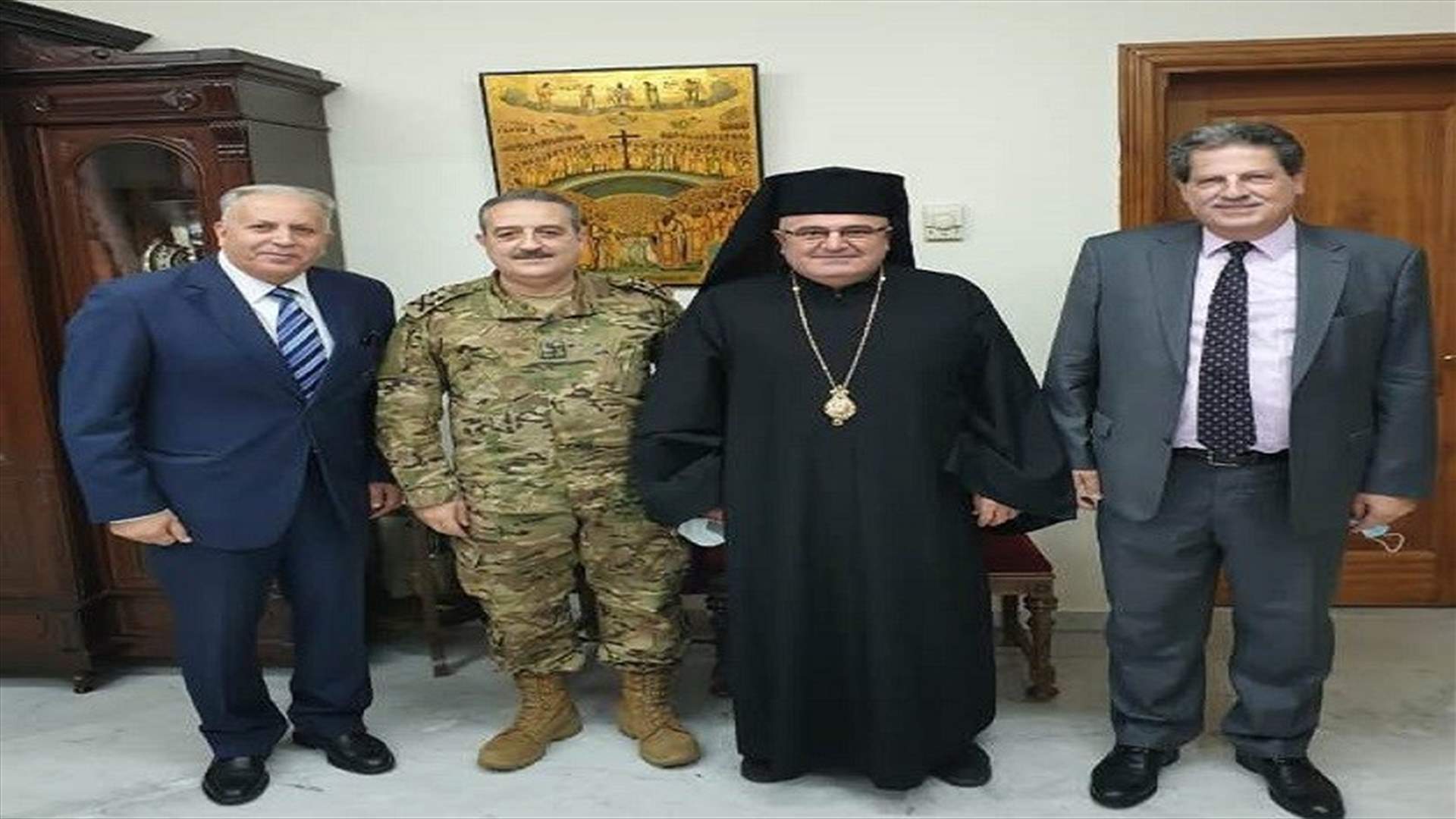 بقعوني التقى رئيس الأركان في الجيش... هذا ما جرى عرضه