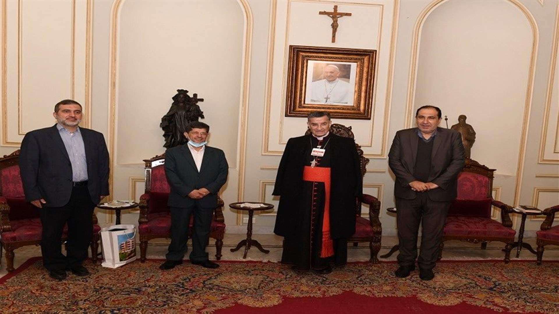 الراعي اطلع من ابي نصر على توقيع المراسيم التطبيقية لمحافظة كسروان - جبيل... والمستشار الثقافي الايراني جدد دعوته الى زيارة بلاده